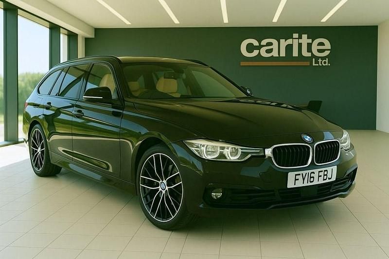 Black Used 2016 BMW 330 M Sport Estate | £14,495 (Fair price) - Image 1/2