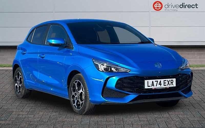 Used MG MG3 Trophy 194 HP (142 kW) 2024 Blue Hatchback