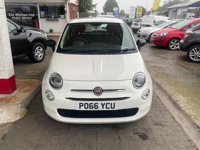 Used Fiat 500 Pop 69 HP (50 kW) 2016 White Hatchback