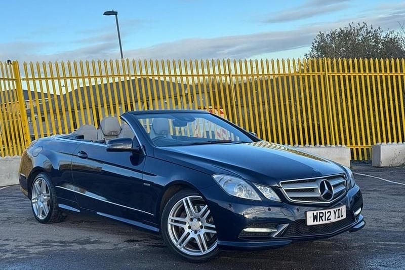 Blue Used 2012 Mercedes E350 Cabriolet | £6,494 (Fair price) - Image 1/1