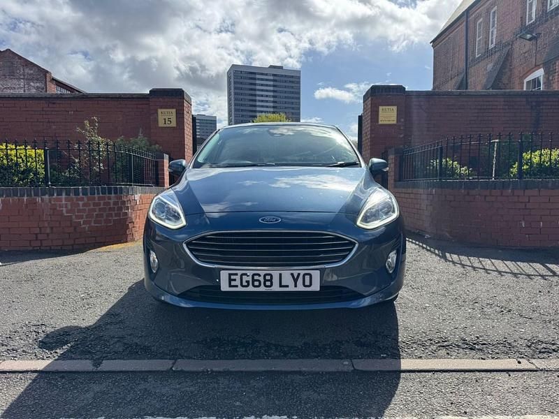 Used Ford Fiesta Titanium 2019 Blue Hatchback