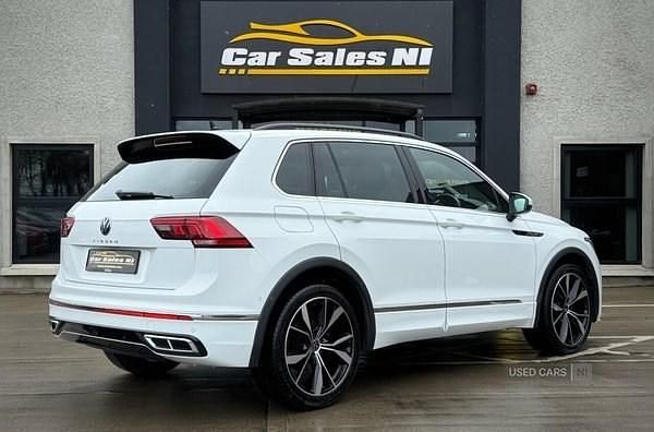 Used VW Tiguan R-line 150 HP (110 kW) 2022 White SUV