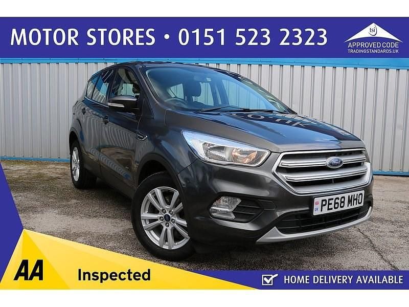 Grey Used 2018 Ford Kuga Zetec SUV | £7,995 (Fair price) - Image 1/4