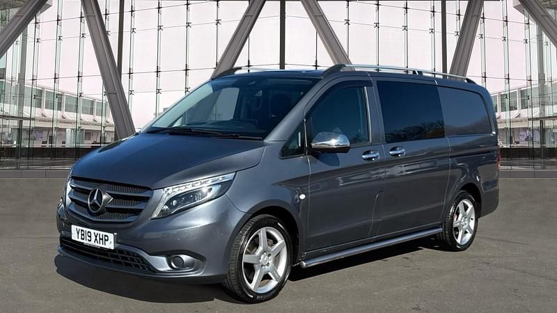 Begagnad Mercedes Vito 190 HK (139 kW) 2019 Grå Van