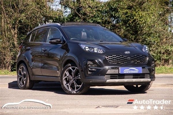 Black Used 2021 Kia Sportage GT-Line S SUV | £21,719 (A bit pricey) - Image 1/1