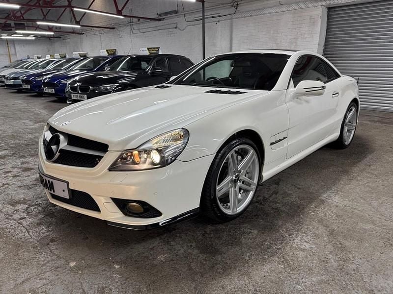 White Used 2008 Mercedes SL500 Cabriolet | £17,500 (Fair price) - Image 1/4