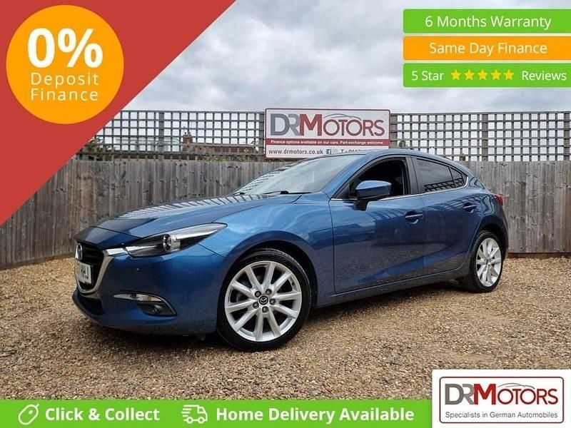 Blue Used 2017 Mazda 3 Inclusive Hatchback | £7,840 (Fair price) - Image 1/4