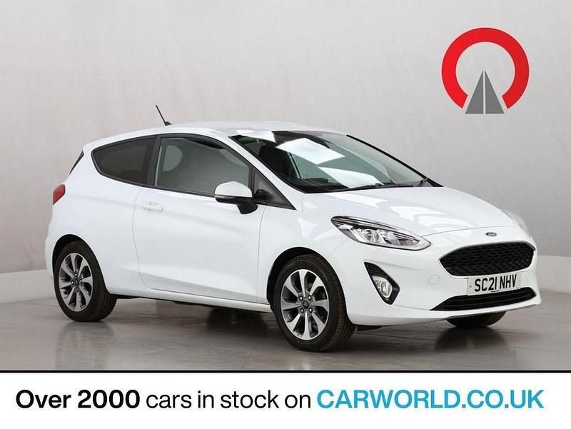 White Used 2021 Ford Fiesta Trend Hatchback | £8,990 (Good price) - Image 1/3