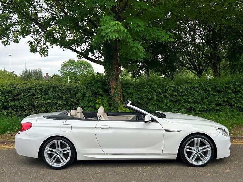 Used BMW 640 Cabriolet M Sport 313 HP (230 kW) 2012 White Cabriolet
