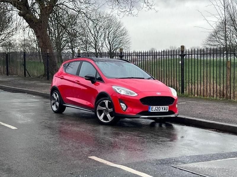 Usado Ford Fiesta Active 2020 Vermelho Citadino