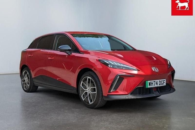 Red Used 2025 MG MG4 EV Trophy Hatchback | £20,490 (Fair price) - Image 1/1