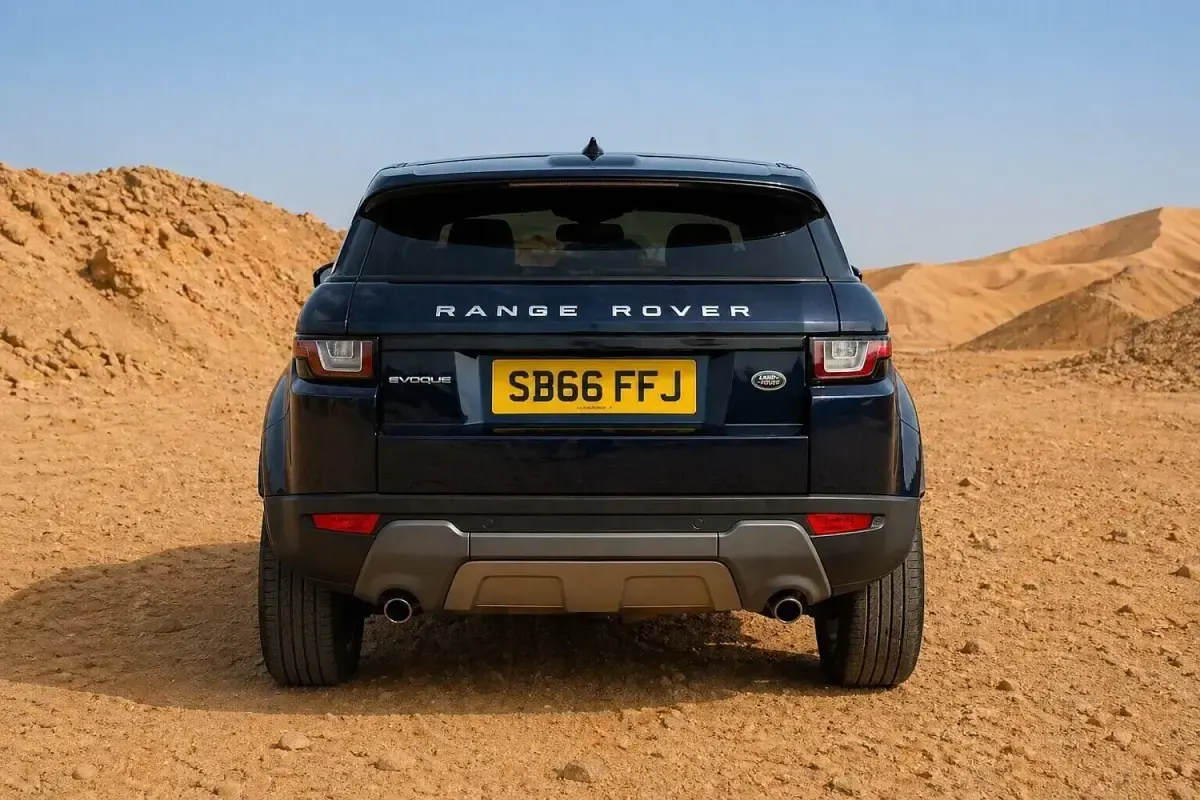 Begagnad Land Rover Range Rover evoque SE 180 HK (132 kW) 2017 Blå SUV