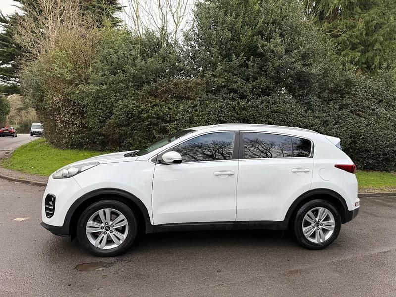 Begagnad Kia Sportage 114 HK (83 kW) 2017 Vit SUV