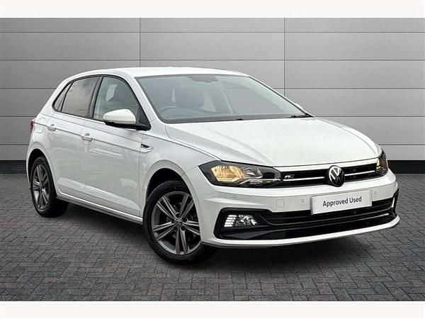 White Used 2020 VW Polo R-line Hatchback | £15,645 (A bit pricey) - Image 1/3