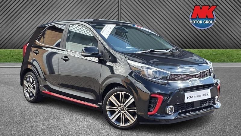 Black Used 2019 Kia Picanto GT-Line Hatchback | £9,999 (Fair price) - Image 1/4