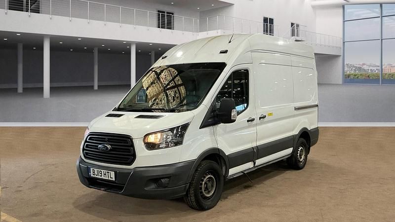 Used Ford Transit 130 HP (95 kW) 2019 White Van