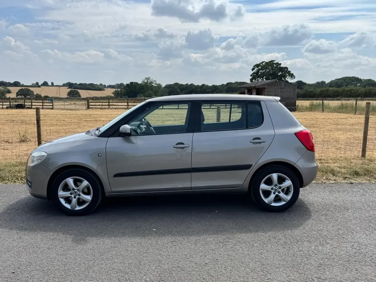 Used Skoda Fabia 2009 Beige Hatchback