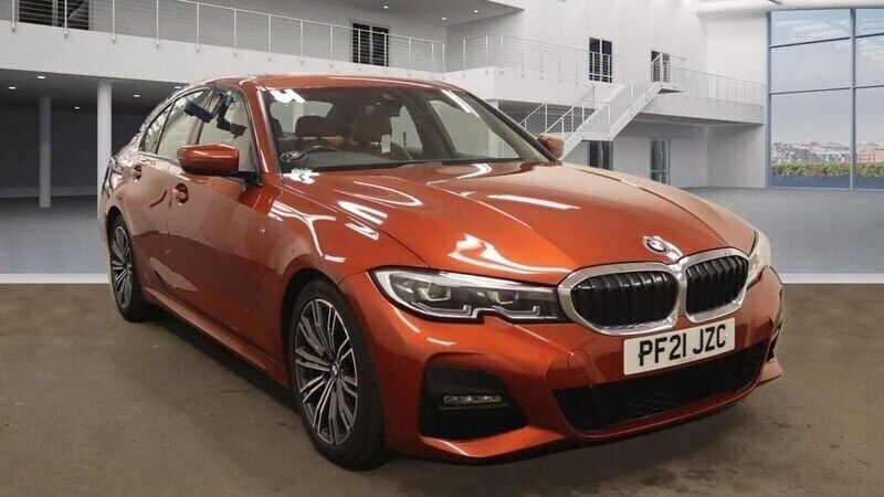 Orange Used 2021 BMW 320 M Sport Sedan | £20,299 (Super price) - Image 1/4