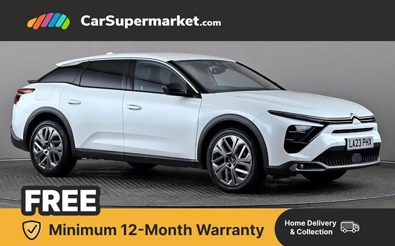 White Used 2023 Citroën C5 X PureTech Estate | £13,197 (Fair price) - Image 1/4