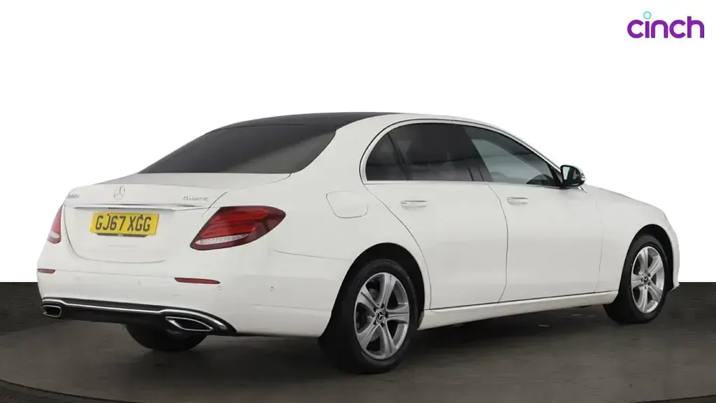 Used Mercedes E220 Premium 2017 White Sedan