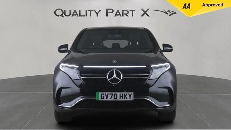 Used Mercedes EQC400 AMG line 300 kW (408 HP) 2020 Black SUV