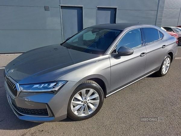 Grey New 2025 Skoda Superb SE Technology Hatchback | £26,995 (Super price) - Image 1/4