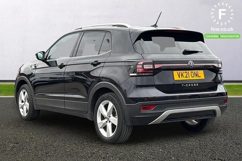 Used VW T-Cross SEL 2021 Black SUV