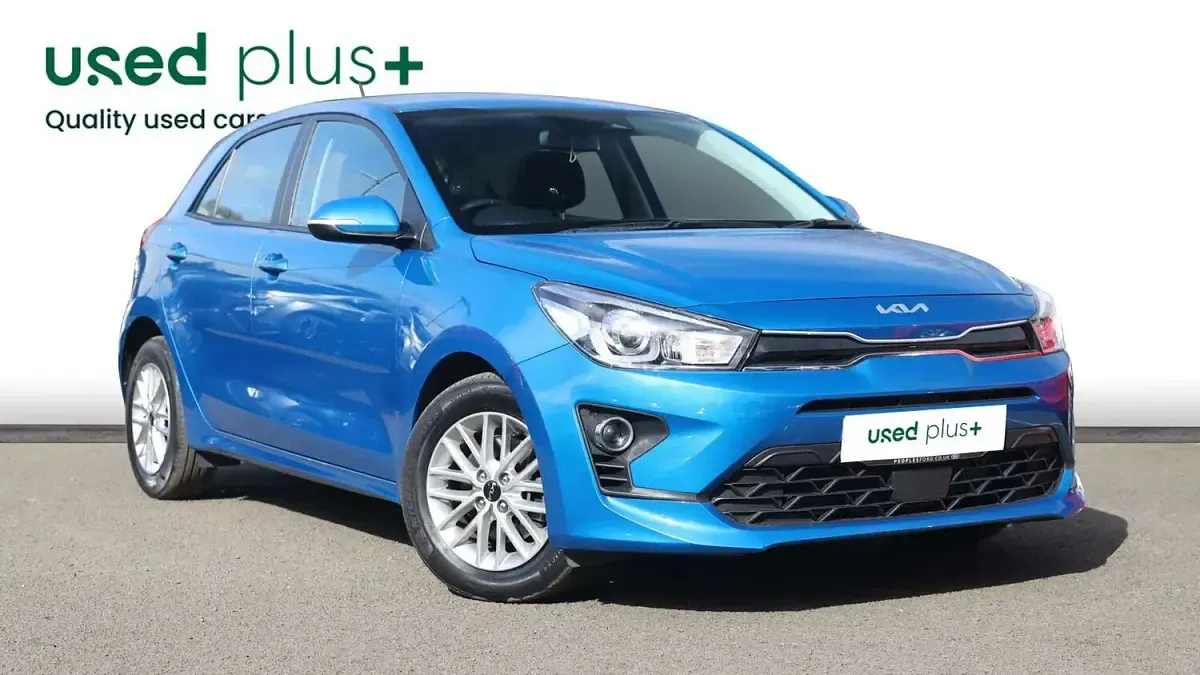 Used Kia Rio 2022 Blue Hatchback