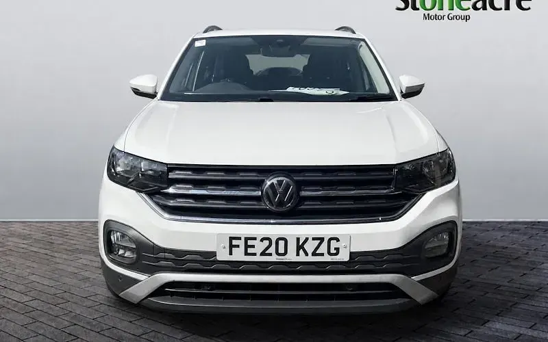 Used VW T-Cross SE 116 HP (85 kW) 2020 White SUV