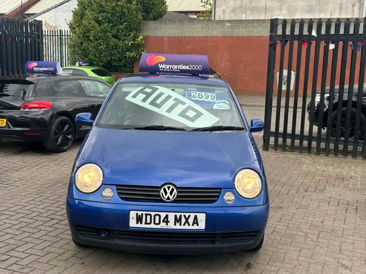 Used VW Lupo S 75 HP (55 kW) 2004 Blue Hatchback