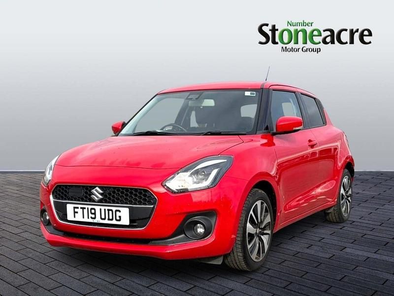 Used Suzuki Swift SZ5 2019 Red Hatchback