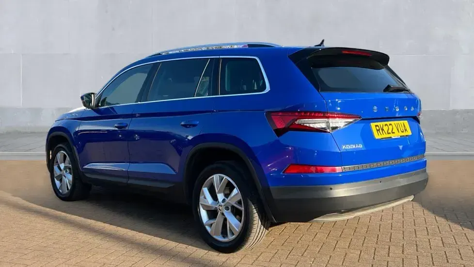 Used Skoda Kodiaq SE L 150 HP (110 kW) 2022 Energy blue SUV