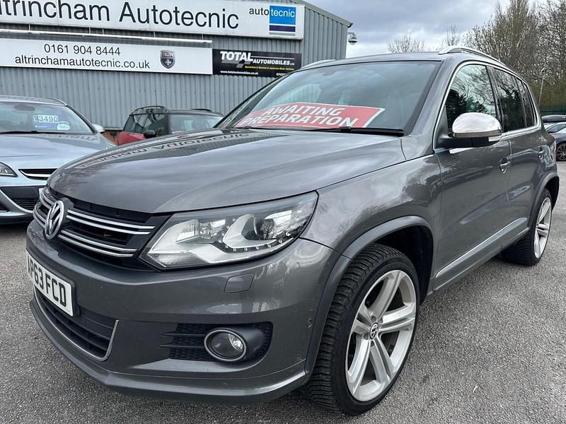 Used VW Tiguan R-line 177 HP (130 kW) 2014 Grey SUV
