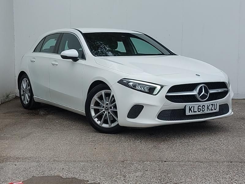 White Used 2019 Mercedes A180 Hatchback | £15,998 (Fair price) - Image 1/4
