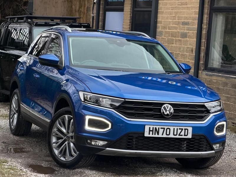 Used VW T-Roc SEL 2020 Blue SUV