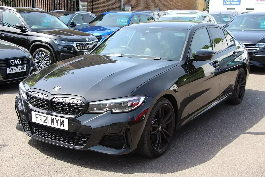 Used BMW M340 Advantage 335 HP (246 kW) 2021 Sapphire black Sedan