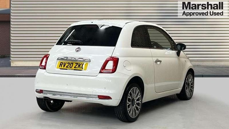 Used Fiat 500 Star 85 HP (62 kW) 2020 White Hatchback
