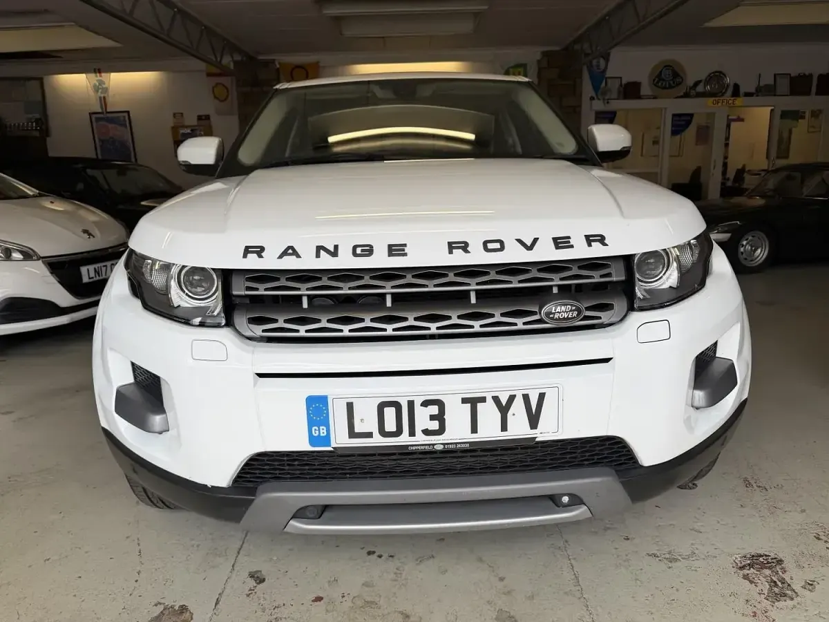 Used Land Rover Range Rover evoque Pure 2013 White SUV
