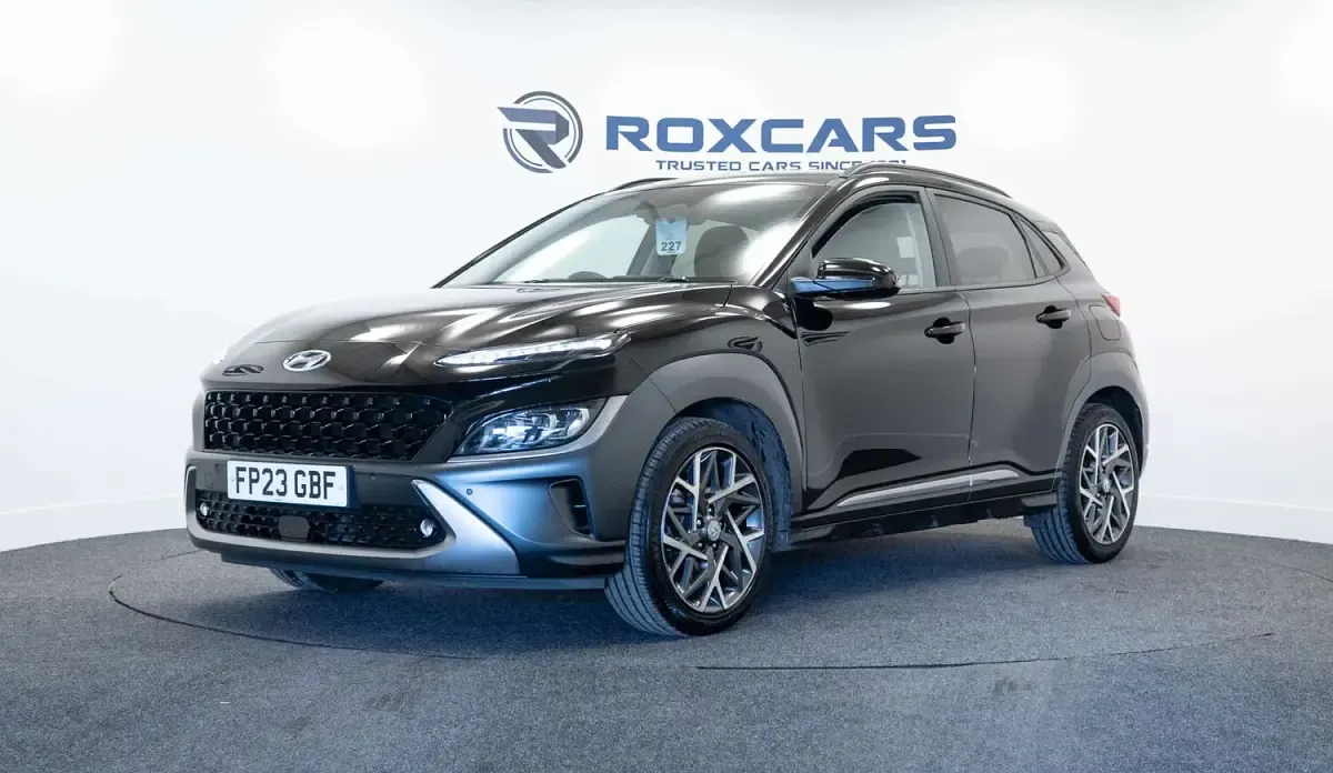 Używany Hyundai Kona Ultimate 141 KM (103 kW) 2023 Czarny SUV