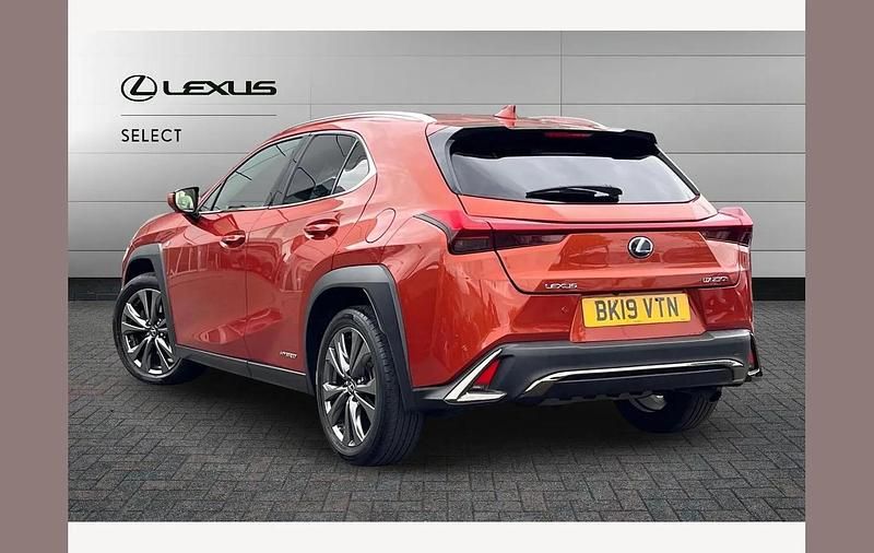 Used Lexus UX 250h Sport Line 184 HP (135 kW) 2019 Orange SUV