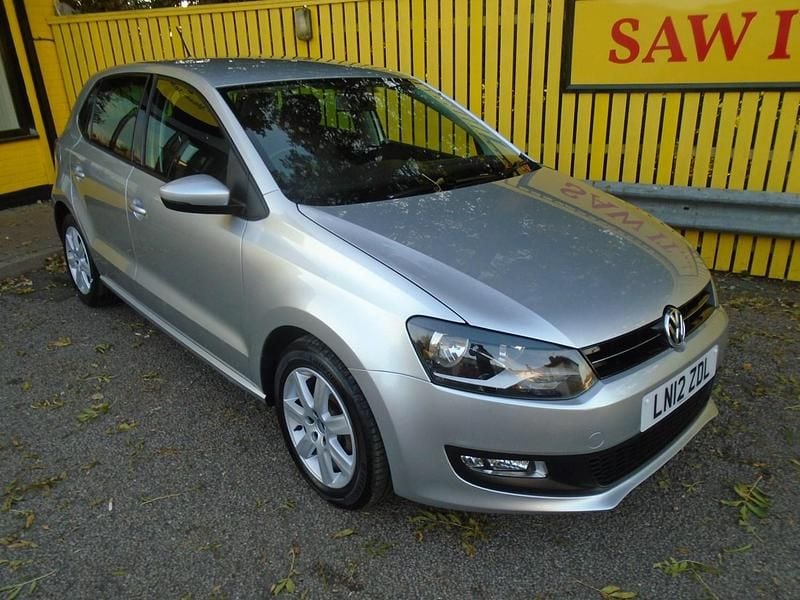 Silver Used 2012 VW Polo Match Hatchback | £5,495 (Good price) - Image 1/4