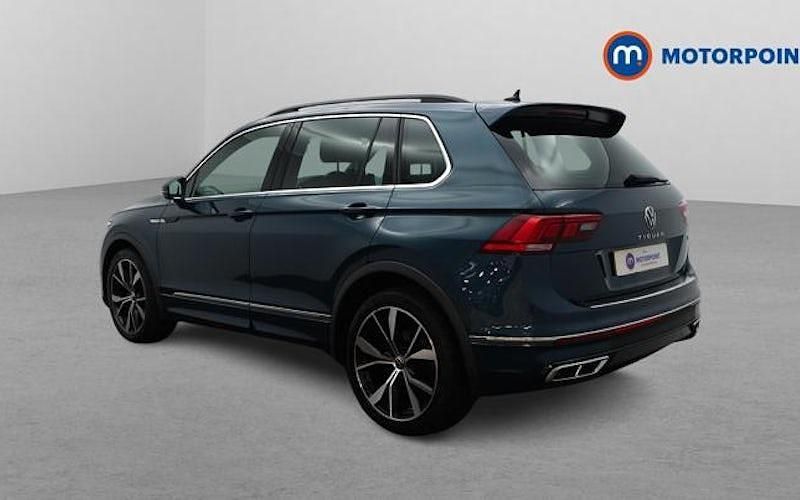 Usado VW Tiguan R-line 150 CV (110 kW) 2022 Azul SUV