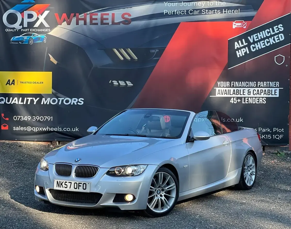 Used BMW 325 M Sport 2008 Silver Cabriolet