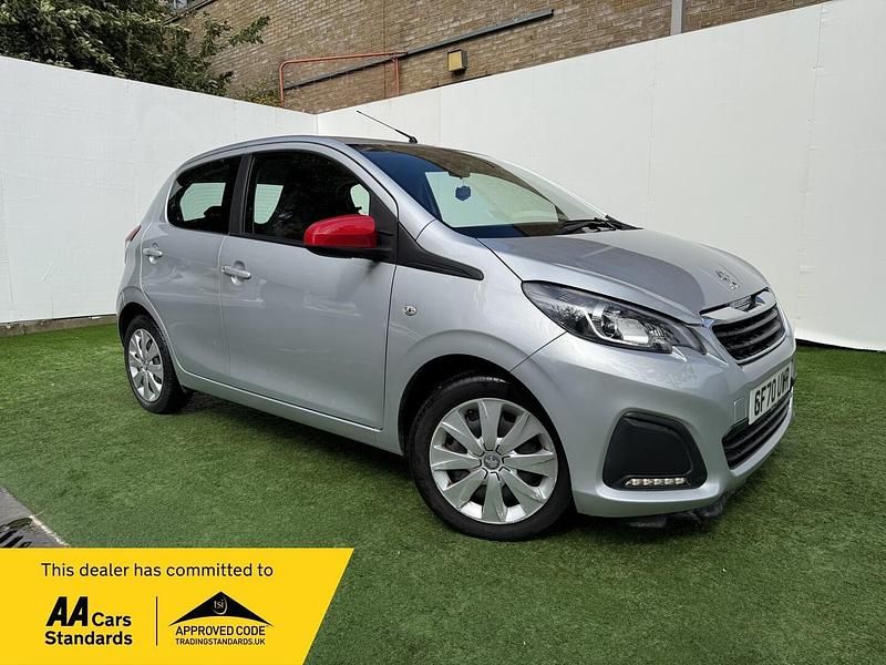 Silver Used 2020 Peugeot 108 Active Hatchback | £7,495 (Fair price) - Image 1/4