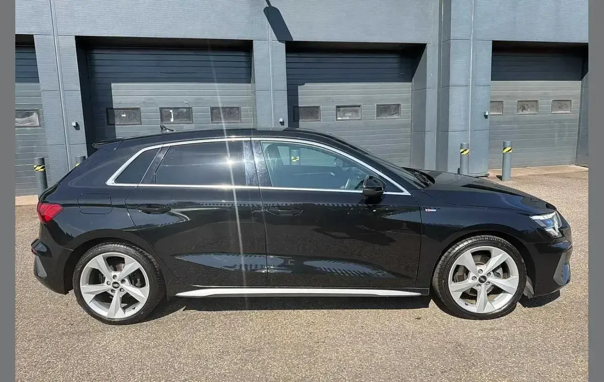 Used Audi A3 S-Line 150 HP (110 kW) 2021 Black Sedan
