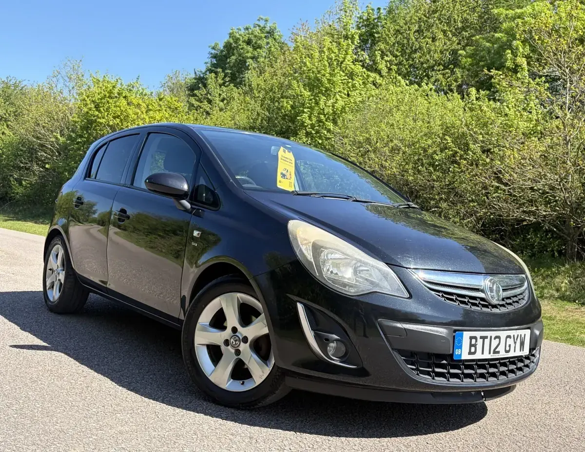 Used Vauxhall Corsa 2012 Black Hatchback