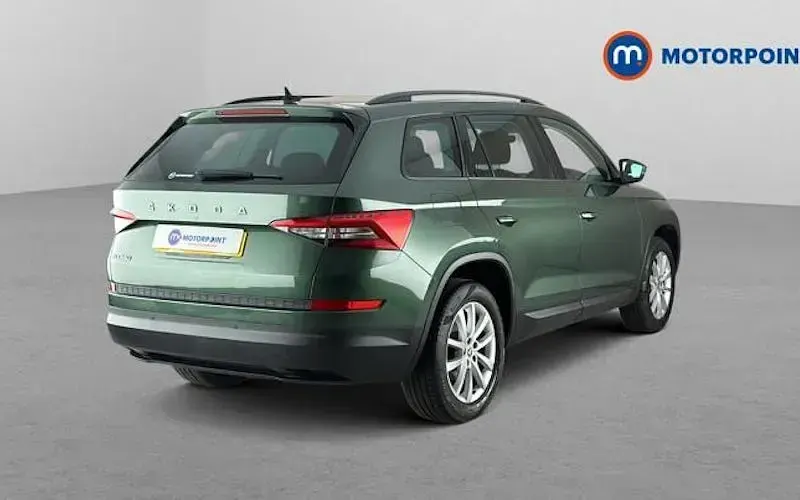Used Skoda Kodiaq SE 150 HP (110 kW) 2021 Green SUV