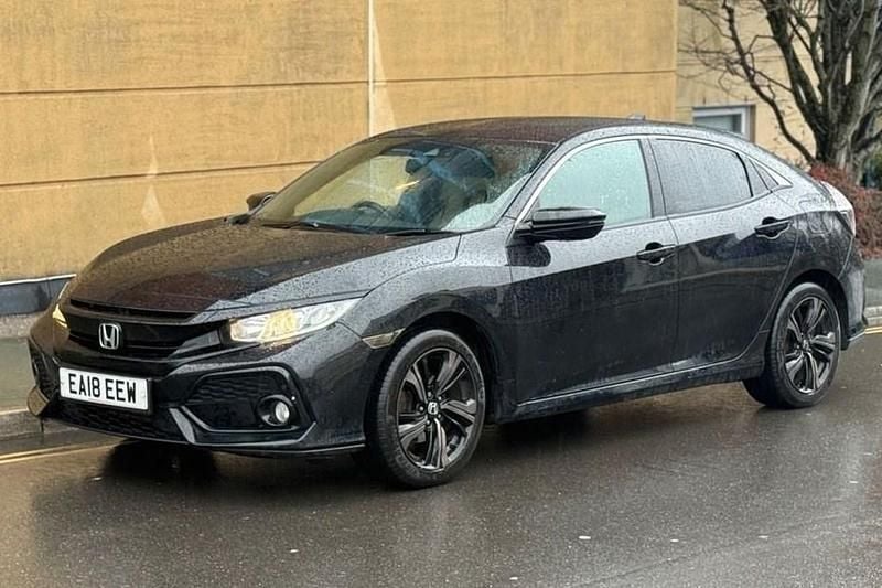 Black Used 2018 Honda Civic EX Hatchback | £9,495 (Fair price) - Image 1/1