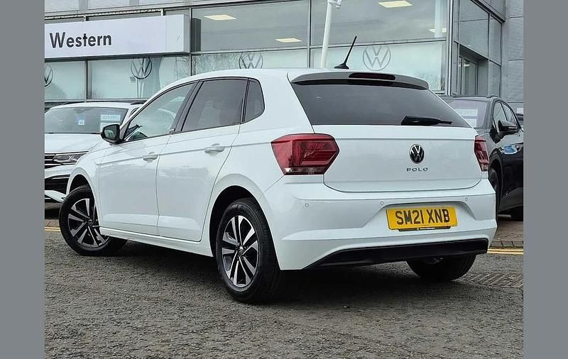 Used VW Polo United 80 HP (58 kW) 2021 White Hatchback
