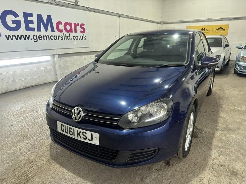 Used VW Golf VI SE 2011 Blue Hatchback